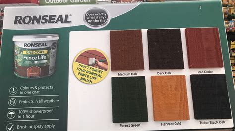 ronseal medium oak